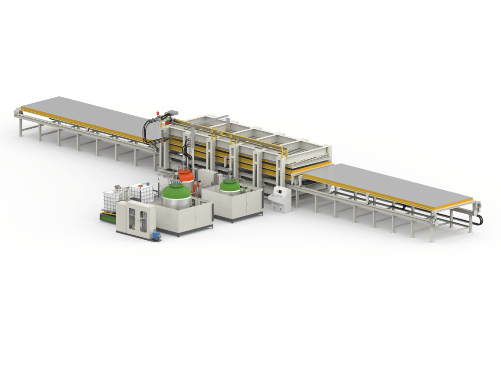 2+2 Горячая прессовальная машина