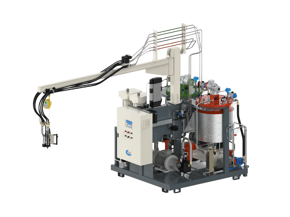 피스톤 미링 고압 발포기