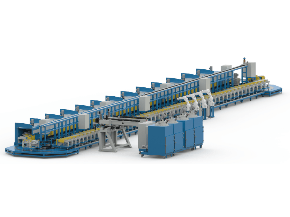 Polyurethane Mold Foaming Oval Production Line