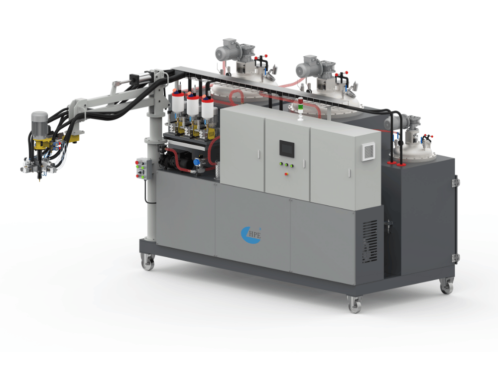Three Component Polyurethane Elastomer Casting Machine