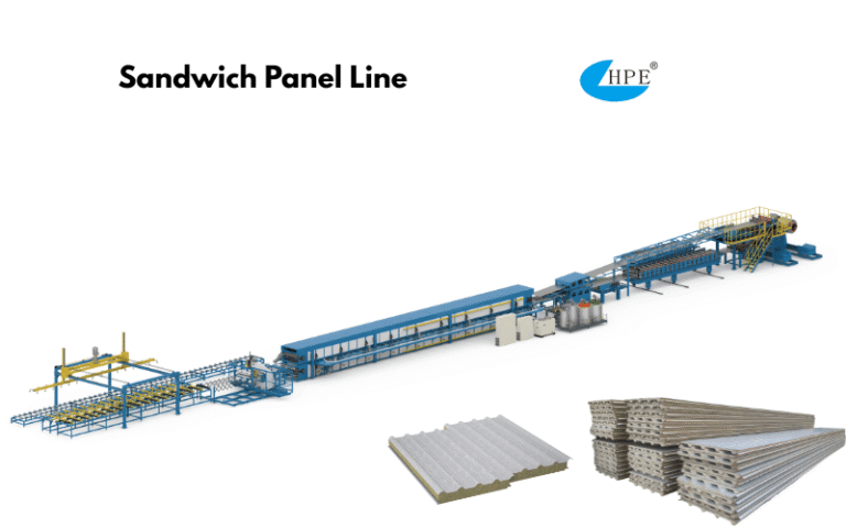 Line Rod Panel Advanced Polyurethane Sandwich Panel Line (Continuous)