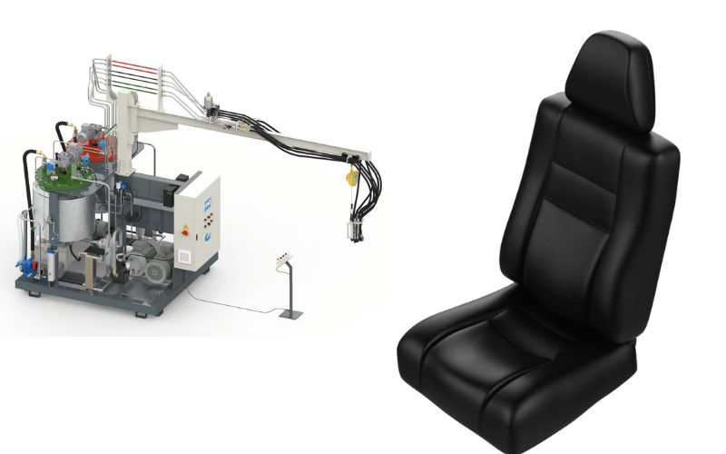 Polyurethane Foaming Equipment for Manufacturing Comfortable Seat Cushions Polyurethane Foaming Equipment for Manufacturing Comfortable Seat Cushions