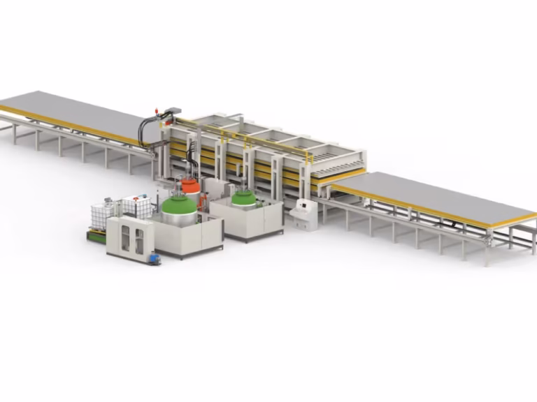 Polyurethane Sandwich Panel Dis Continuous Production Line