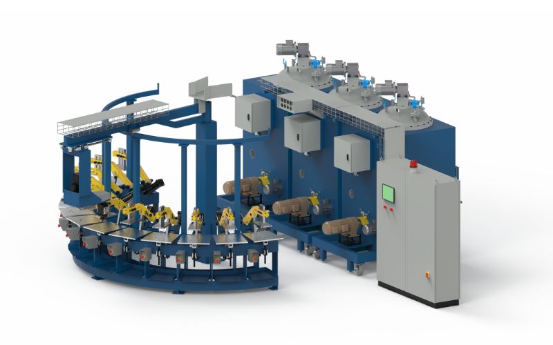 Semicircular Polyurethane Foam Production Line Semicircular Polyurethane Foam Production Line