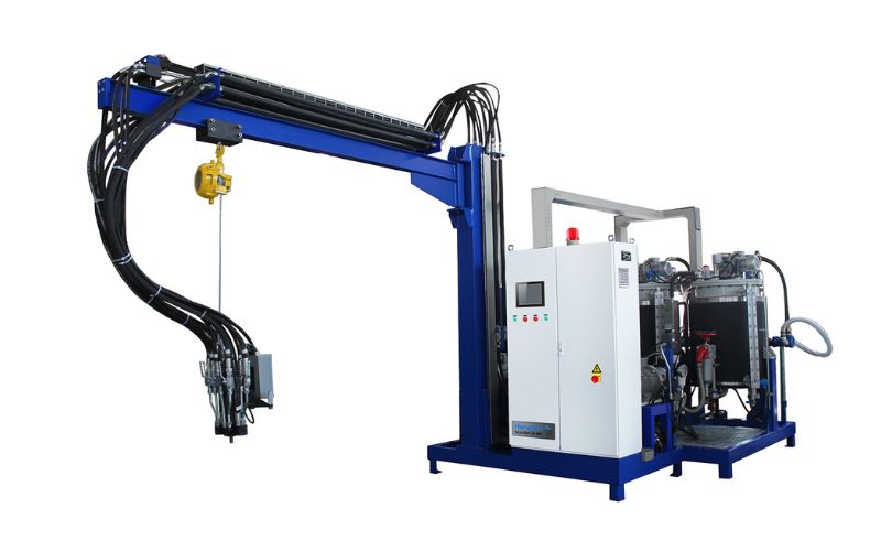 Three compoent Polyuretahne High pressure Foaming Machine Production Process